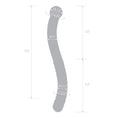 Load image into Gallery viewer, Glas 11" Glass Pelvic Wand Double Ended