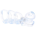 Load image into Gallery viewer, Lockmaster 3.5" Side Lock Resin Cock Cage Clear