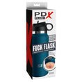 Load image into Gallery viewer, Pdx Plus Fuck Flask Private Pleaser Discreet Stroker Blue Bottle Light