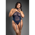 Load image into Gallery viewer, Gartered Bustier & Panty Queen Size
