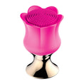 Load image into Gallery viewer, Goddess Diamond Bloom Massager Fushcia
