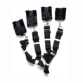 Load image into Gallery viewer, Fuzzy Bedroom Bondage Kit Black