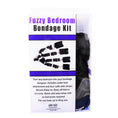 Load image into Gallery viewer, Fuzzy Bedroom Bondage Kit Black