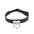 Load image into Gallery viewer, D Ring PVC Collar Black