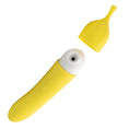 Load image into Gallery viewer, Banana Cream Air Pulse & G-Spot Vibrator