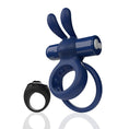 Load image into Gallery viewer, Screaming O Remote Controlled Ohare Vibrating Ring Blue