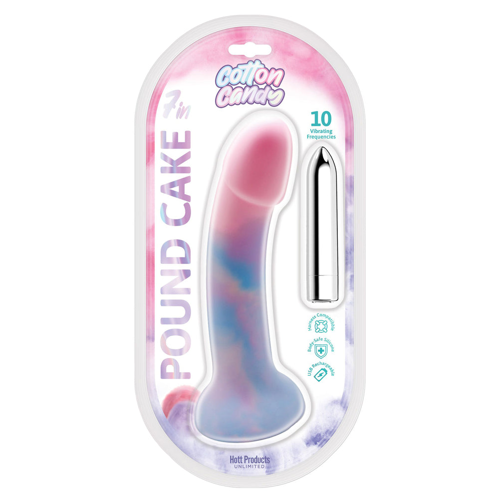 Cotton Candy Pound Cake 7.5" Dildo – zensualtreasures