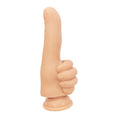Load image into Gallery viewer, Finger Fest Thumbs Up Dildo Flesh