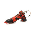 Load image into Gallery viewer, Creature Cocks Fire Demon Keychain