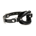 Load image into Gallery viewer, Master Series Juicy Lips Silicone Open Mouth Gag Black
