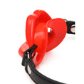 Load image into Gallery viewer, Master Series Juicy Lips Silicone Open Mouth Gag Red