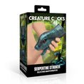 Load image into Gallery viewer, Creature Cocks Serpentine Stroker Silicone Masturbator Green