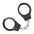 Load image into Gallery viewer, Ouch! Classic Metal Handcuffs Black