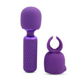 Load image into Gallery viewer, Harlow Nubii Mini Wand W/ Masturbator Purple