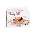 Load image into Gallery viewer, Fetish Fantasy Series Cuff & Tether Set Black
