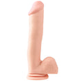 Load image into Gallery viewer, Basix Rubber Works 12" Dong with Suction Cup Flesh