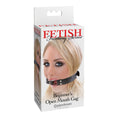 Load image into Gallery viewer, Fetish Fantasy Series Beginner's Open Mouth Gag Black