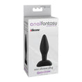 Load image into Gallery viewer, Anal Fantasy Collection Mini Silicone Plug Black