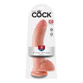 Load image into Gallery viewer, King Cock 9" Cock with Balls Flesh