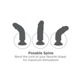 Load image into Gallery viewer, King Cock 10" Vibrating Cock With Balls Brown