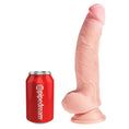 Load image into Gallery viewer, King Cock Plus 8" Triple Density Fat Cock With Balls
