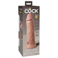 Load image into Gallery viewer, King Cock Elite 8" Dual Density Vibe Silicone Cock Light