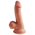 Load image into Gallery viewer, King Cock Plus 6.5" Triple Density Cock With Balls Tan