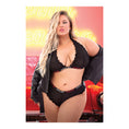 Load image into Gallery viewer, Fuck Off Lace Bralette & Cheeky Panty - Queen Size Boxed