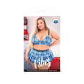 Load image into Gallery viewer, No Fucks Given Box Pleat Skirt - Queen Size Boxed