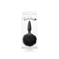 Load image into Gallery viewer, Bunny Tails Mini Black Fur