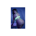 Load image into Gallery viewer, Double Take Cupless Bra & Cage Thong Queen Size