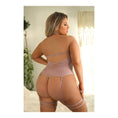 Load image into Gallery viewer, Ronnie Gartered Shelf Cup Teddy 3X/4X