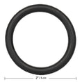 Load image into Gallery viewer, Black Rubber Ring Medium
