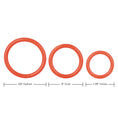 Load image into Gallery viewer, Tri-Rings Red