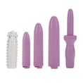 Load image into Gallery viewer, Dr. Laura Berman Dilators Set Of 4 Locking Sizes Plus Sleeve