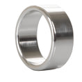 Load image into Gallery viewer, Alloy Metallic Ring Medium Silver