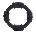 Load image into Gallery viewer, Hercules Silicone Ring Black