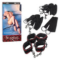 Load image into Gallery viewer, Scandal Bed Restraints Red