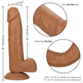 Load image into Gallery viewer, Size Queen 6" Brown