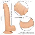 Load image into Gallery viewer, Size Queen 8" Ivory