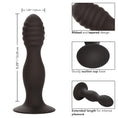Load image into Gallery viewer, Silicone Ribbed Anal Stud