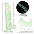 Load image into Gallery viewer, Naughty Bits I Leaf Dick Glow-In-The-Dark Weed Leaf Dildo