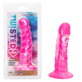 Load image into Gallery viewer, Twisted Love Twisted Ribbed Probe Pink