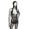 Load image into Gallery viewer, Radiance Plus Size Hooded Deep V Bodysuit