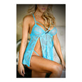 Load image into Gallery viewer, Kiss & Tell Lace Split Babydoll & Panty