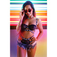 Load image into Gallery viewer, Not Your Bitch Lace Bra & Cutout Panty Set - S/M Boxed