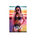 Load image into Gallery viewer, Not Your Bitch Lace Bra & Cutout Panty Set - M/L Boxed