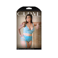 Load image into Gallery viewer, Keira Criss Cross Bralette, Garter Belt & Panty Set