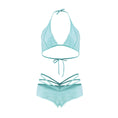 Load image into Gallery viewer, Forget Me Not Bralette & Caged Shortie - 3X/4X (Garment Only - No Box)