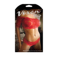 Load image into Gallery viewer, Rose & Thorn Lace Crop Top & Panty - L/XL (Garment Only - No Box)